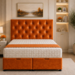 Designer Double Ottoman Bed Frame