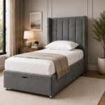 Panel Winged Single Bed - Space Saving Winged Single Bed