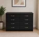 Chest of Drawers 4/4 – Modern Large Drawer Chest for Bedroom Storage -  Luxury Wooden Drawer Cabinet for Modern Homes - Image 5