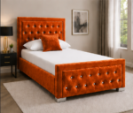 Single Bed – Hilton Single Bed – Luxury Soft Upholstered Bed - Image 4