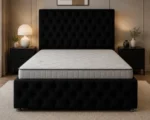 Luxury Upholstered King Size Divan Bed Frame – Soft & Durable