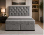 Ottoman Super King Size Bed Frame with Storage