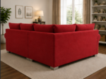 Harrison L Shape Sofa – Elegant 4 Seater Sofa - Image 3