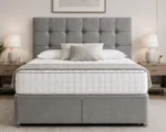 Contemporary Double Divan Bed Frame – Modern Home Style - Image 2