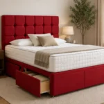 Durable Double Divan Bed Frame – Strong & Modern Furniture - Stylish Double Divan Bed – Soft Upholstered Luxury Design