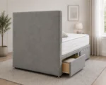 Contemporary Double Divan Bed Frame – Modern Home Style - Image 3