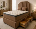 Double Divan Bed with Long Lasting Frame - Double Bed with Mattress