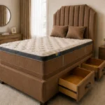 Double Divan Bed with Long Lasting Frame - Double Bed with Mattress