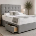 Contemporary Double Divan Bed Frame – Modern Home Style