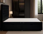 Luxury Upholstered King Size Divan Bed Frame – Soft & Durable - Image 3