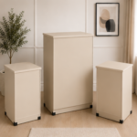 Stylish Bedroom Organizer – 5 Chest of Drawer+ 2 Bedside Tables - Chest of 5 Drawers - Image 4