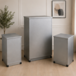 Chest of 5 Drawers & 2 Bedside Tables – Premium Home Storage - Grey Chest of 5 Drawers - Image 5