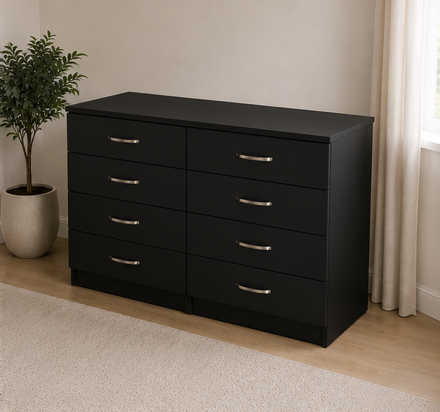 6565655 Chest of Drawers 4/4 – Modern Large Drawer Chest for Bedroom Storage - Luxury Wooden Drawer Cabinet for Modern Homes - Image 1