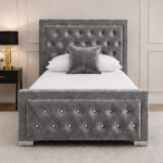 Single Bed – Hilton Single Bed – Modern Elegant Headboard Bed