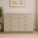 Chest of Drawers – Stylish Large Storage - Chest of 4/4 Drawers