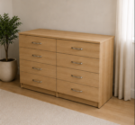 Stylish 4/4 Chest of Drawers – Contemporary Storage -  Chest of 4 Drawers - Image 5