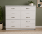 Chest of 5+5 Drawers - Stylish Drawer Storage - Modern Large Storage - Image 2