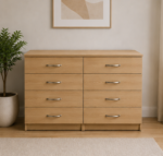 Stylish 4/4 Chest of Drawers – Contemporary Storage -  Chest of 4 Drawers - Image 2