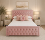 Modern Double Bed Frame – Soft & Stylish Design - Hilton Double Bed – Luxury Comfort Bedroom Bed - Image 2