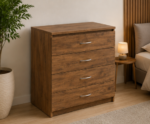 Chest of 4 Drawers - Chest of Drawers - Premium Storage Cabinet - Image 4