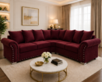 Five Seater Sofa - Harrison Stylish Lounge Corner Sofa – Family Size - Image 2