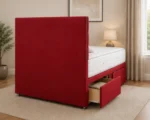Durable Double Divan Bed Frame – Strong & Modern Furniture - Stylish Double Divan Bed – Soft Upholstered Luxury Design - Image 4