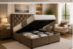 Contemporary Double Ottoman Storage Bed - Image 2