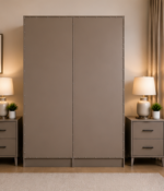 4 Door Wardrobe - Wooden 4 Door Wardrobe - Deluxe 4 Door Wardrobe – Stylish Bedroom Furniture - Image 5