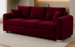 Lilly 3 Seater Sofa – Modern Living Room Sofa - Image 2