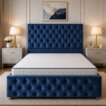 Upholstered Double Divan Bed Frame – Luxury & Comfortable Design