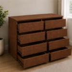 Chest of 4 Drawers – Elegant Designer Bedroom Chest - Chest of 4+4 Drawers