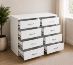 Premium 4/4 Chest of Drawers – Stylish Wooden Storage - Chest of Drawers - Image 2