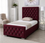 Florida Modern Oak Single Bed - Florida Single Bed