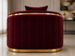 Madrid 1-Seater Sofa - 1-Seater Sofa - Madrid Sofa 1 Place – Comfortable Soft Fabric Lounge - Image 3