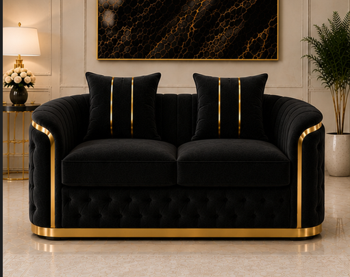 76758 Sofa 2-Seater - Madrid 2-Seater Sofa – Premium Living Sofa - Premium Modern Sofa , 3 Seater Sofa - Image 1