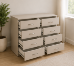 Chest of Drawers – Stylish Large Storage - Chest of 4/4 Drawers - Image 3