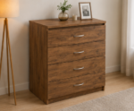 Chest of 4 Drawers - Chest of Drawers - Premium Storage Cabinet - Image 2