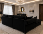 4 Seater Corner Sofa - Ashwin Stylish L Shape Sofa - Four Seater Sofa - Image 4