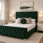 Hilton Double Bed – Stylish Contemporary Bed - Soft Cushion Comfort Bed