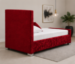 Single Bed Frame-Stylish & Comfortable - Hilton Single Bed – Modern Upholstered Bed - Image 3
