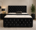 Super King Size Bed Frame - Florida New Black Bed Frame - Image 2