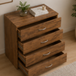 Chest of 4 Drawers - Chest of Drawers - Premium Storage Cabinet