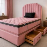 Double Divan Bed Base with Storage Features