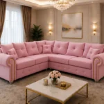 Ashwin L Shape Sofa – Premium 5 Seater Sofa - Ashwin 5 Seater Sofa
