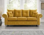 Living Room Ashwin 3 Seater Sofa - Comfortable 3 Seater Sofa