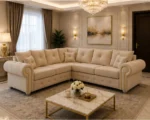 Stylish L Shape 5 Seater Sofa - Ashwin Family Corner Sofa – Premium 5 Seater