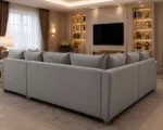 Ashwin Corner Lounge Sofa – Elegant 5 Seater - Image 4
