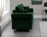 Green Fabric sofa - Ashwin 3 Seater Sofa - Living Room 3 Seater Sofa - Image 5