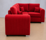 Corner Sofa - Lilly Sofa - Luxury Fabric 4 Seater Sofa - Image 2
