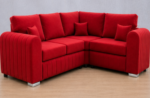 Corner Sofa - Lilly Sofa - Luxury Fabric 4 Seater Sofa